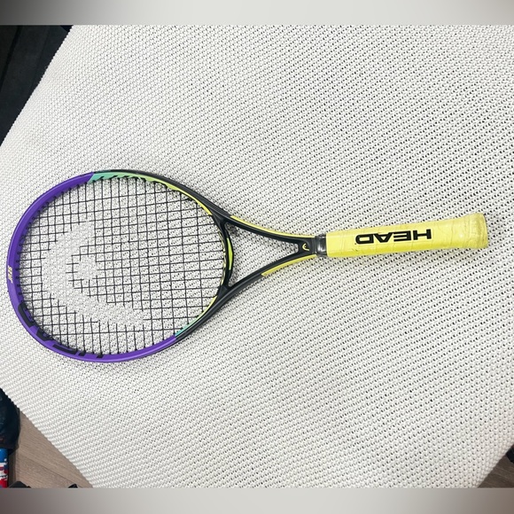 Head Tennis Racket with Purple and Yellow Accents - Picture 6 of 6